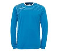 uhlsport Femme Match (Chemise & Short) LS équipe Kit S Blau (Cyan/Weiß)