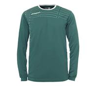 uhlsport Femme Match (Chemise & Short) LS équipe Kit XS grün (Lagune/Weiß)