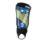 uhlsport Flex Plate Enfants Adultes Protège-Tibias Football - Design léger avec Coque Rigide de Protection et Protection de la Cheville - Unisexe Hommes Femmes - Taille L