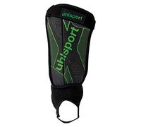 uhlsport Flex Plate protège-Tibias pour Enfants et Adultes - Protège Tibia Foot Enfant Ultra-léger avec Protection de la Cheville - Absorbant Les Chocs, rembourré et Protecteur