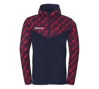 uhlsport Football Progressive 28 Multi Hood Jacket - Veste d'entraînement pour homme Veste de sport Sweat-shirt avec capuche et col montant