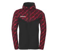 uhlsport Football Progressive 28 Multi Hood Jacket - Veste d'entraînement pour homme Veste de sport Sweat-shirt avec capuche et col montant