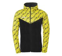 uhlsport Football Progressive 28 Multi Hood Jacket - Veste d'entraînement pour homme Veste de sport Sweat-shirt avec capuche et col montant