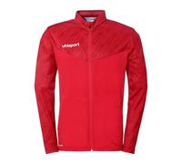 uhlsport Football Progressive 28 Poly Veste d'entraînement pour homme, veste de sport, sweat-shirt sans capuche avec col montant et poches zippées