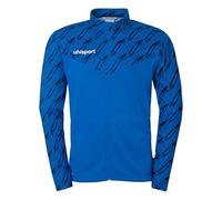 uhlsport Football Progressive 28 Poly Veste d'entraînement pour homme, veste de sport, sweat-shirt sans capuche avec col montant et poches zippées