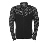uhlsport Football Progressive 28 Poly Veste d'entraînement pour homme, veste de sport, sweat-shirt sans capuche avec col montant et poches zippées
