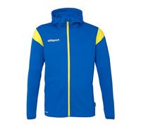 uhlsport Football Squad 27 Track Hood Veste unisexe d'entraînement Veste de sport Sweat-shirt avec capuche et col montant