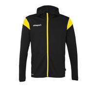 uhlsport Football Squad 27 Track Hood Veste unisexe d'entraînement Veste de sport Sweat-shirt avec capuche et col montant
