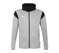 uhlsport Football Squad 27 Track Hood Veste unisexe d'entraînement Veste de sport Sweat-shirt avec capuche et col montant