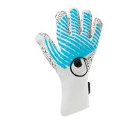 uhlsport Gants de Gardien de But de Football Fangmaschine Cybertec - Supergrip+ Mousse adhésive avec Protection des Doigts