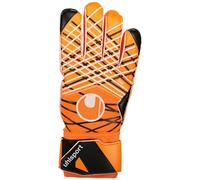 Uhlsport Gants de gardien Soft Resist+ – Gazon synthétique et terrain dur – Orange 9