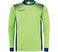 uhlsport Goal Maillot Homme, Flash Vert/Petrol, FR (Taille Fabricant : 2XL)