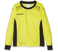 uhlsport Goal Maillot Mixte Enfant, Lite Fluo Jaune/Noir, FR : XXS (Taille Fabricant : 116)