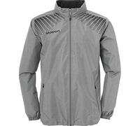 uhlsport Goal Veste de Pluie Homme, Gris Foncé mélange/Noir, FR : 3XL (Taille Fabricant : 3XL)