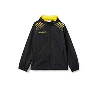 Uhlsport Goal Veste de Pluie Homme, Noir/Limonène Jaune, FR : 2XL (Taille Fabricant : 2XL)