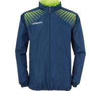 uhlsport Goal Veste de Pluie Homme, Pétrole/Vert Flash, FR (Taille Fabricant : 3XL)