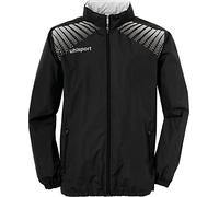 uhlsport Goal Veste de Pluie Mixte Enfant, Noir/Blanc, FR : XXS (Taille Fabricant : 128)