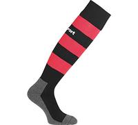 uhlsport Herren Team Pro Essential Stripe Sokker Herren Socken, schwarz/Rot, 41-44 EU