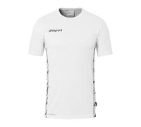 uhlsport Homme Progressive 28 Poly T-Shirt À Manches Courtes Chemise, Blanc, M EU
