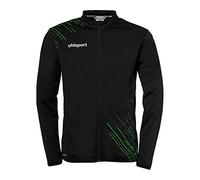uhlsport Homme Score 26 Classic Jacke Veste D'entraînement Légère Sweat-shirt Demi-saison, Noir/vert Fluo, M EU