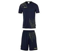 uhlsport Homme Score 26 Set Jeu De Maillots Football - Complet, Bleu Marine/jaune Fluo, M EU