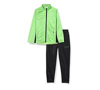 uhlsport Homme Survêtement, Décontractée, Polyester, Flash Vert/Noir, S