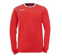 uhlsport Kit de Match pour Homme (t-Shirt & Shorts) LS Team Kit XXL Rouge/Blanc