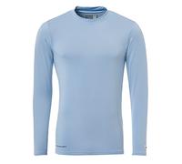 Uhlsport Sous-maillot Distinction Colors Manches longues Matière légère Bleu ciel M