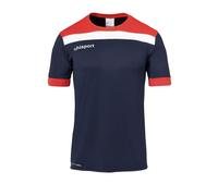 UHLSPORT Maillot bleu nuit / rouge / blanc, Taille S