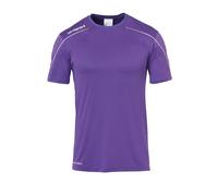 uhlsport Stream 22 Kurzarm Maillot Homme, Violet/Blanc, m