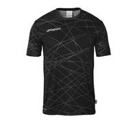 uhlsport Mixte Prediction À Manches Courtes Shirt, Noir, XXL EU