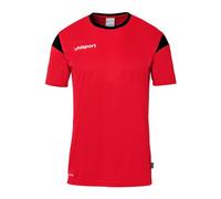 uhlsport Squad 27 Maillot de Football à Manches Courtes T-Shirt de Sport pour Enfants et Adultes - Unisexe - Maillot de Football Respirant