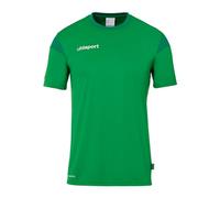 uhlsport Mixte Squad 27 À Manches Courtes Maillot De Foot, Vert/Lagon, XL EU