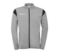 uhlsport Mixte Squad 27 Classic Jacket Veste De Sport, Gris Foncé Chiné/noir, XL EU