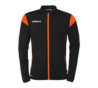 uhlsport Mixte Squad 27 Classic Jacket Veste De Sport, Noir/orange Fluo, XXL EU