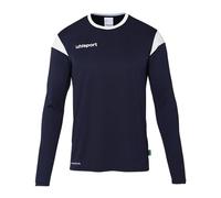 uhlsport Mixte Squad 27 Manches Longues Maillot De Foot, Bleu Marine/Blanc, S EU