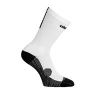 uhlsport Mixte Tube It Chaussettes, Blanc/Noir, FR : 37-40 (Taille Fabricant 37-40) EU
