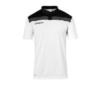 uhlsport Offense 23 Polo pour Homme, Homme, 100221302, Blanc/Noir/Anthracite, 5XL