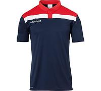 uhlsport Offense 23 Polo pour Homme, Homme, 100221310, Bleu Marine/Rouge/Blanc, 140
