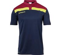 uhlsport Offense 23 Polo Shirt Football Apparel Homme, Bleu Marine/Rouge/Blanc, 164 cm