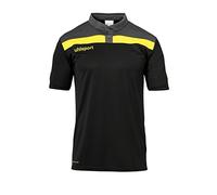 Uhlsport Offense 23 Short Sleeve Polo Noir S Homme