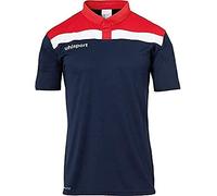 uhlsport Offense 23 Polo Shirt Vêtements de Football Homme, Bleu Marine/Rouge/Blanc, 152
