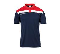 uhlsport Offense 23 Polo Shirt Vêtements de Football Homme, Bleu Marine/Rouge/Blanc, 5XL
