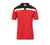 uhlsport Offense 23 Polo Shirt Vêtements de Football Homme, Rouge/Noir/Blanc, XXXL