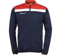 uhlsport Offense 23 Poly Jacket Veste en Polyester pour Homme, Homme, 100519810, Bleu Marine/Rouge/Blanc, 5XL
