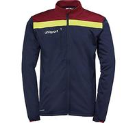 uhlsport Offense 23 Poly Jacket Veste en Polyester pour Homme M Multicolore (Azul Marino/Burdeos/Amari)