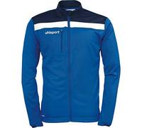 uhlsport Offense 23 Poly Jacket Veste en Polyester pour Homme XS Bleu Ciel/Bleu Marine/Blanc