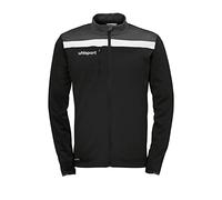 uhlsport Offense 23 Poly Jacket Veste en Polyester pour Homme XXXXL Noir, Gris Anthracite, Blanc