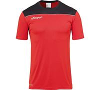 uhlsport Offense 23 Poly T-Shirt de Football pour Homme XXL Rouge/Noir/Blanc