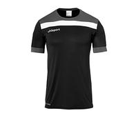 Uhlsport Offense 23 Short Sleeve T-shirt Noir 9-10 Years Garçons,Filles
